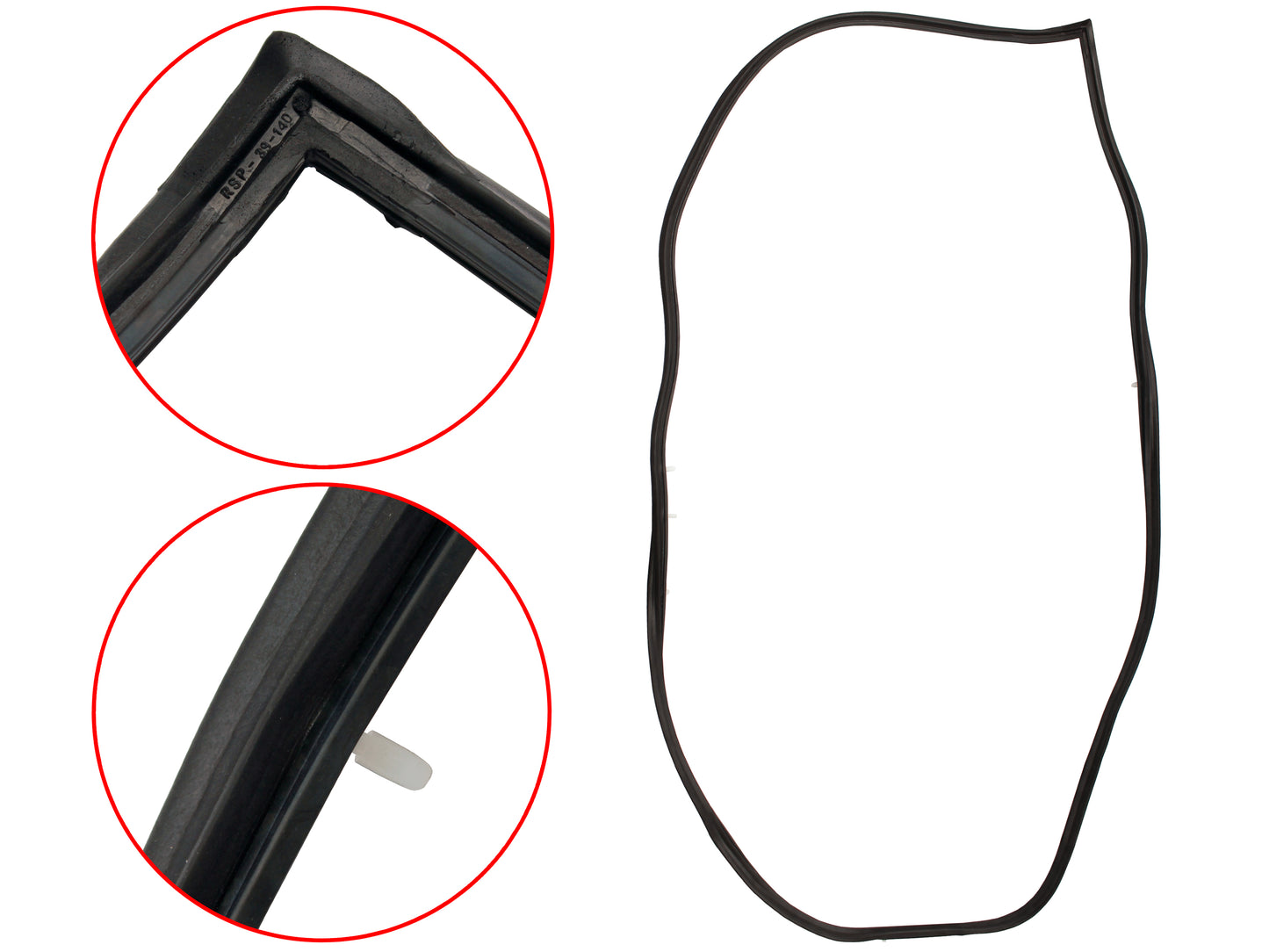 Ford Door Seal RIGHT REAR XR XT XW XY ZA ZB ZC ZD rubber - RDS2094