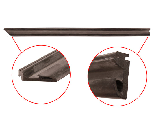 Glass Divider Seal (RH) Celica Corolla / RX4 / 180B 200B / Zephyr – RGDSR