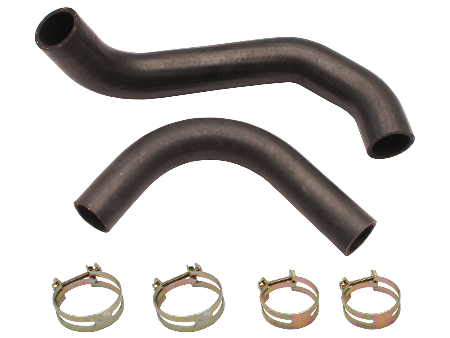 Radiator Hose Kit Up & Lower Wth Clamps HQ HJ HX HZ 6 Cylinder NoAir - RH1006