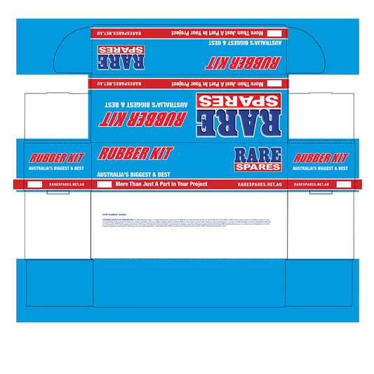 Carton Box For Rubber Kit (Small) 890 x 310 x 225 - RKB002