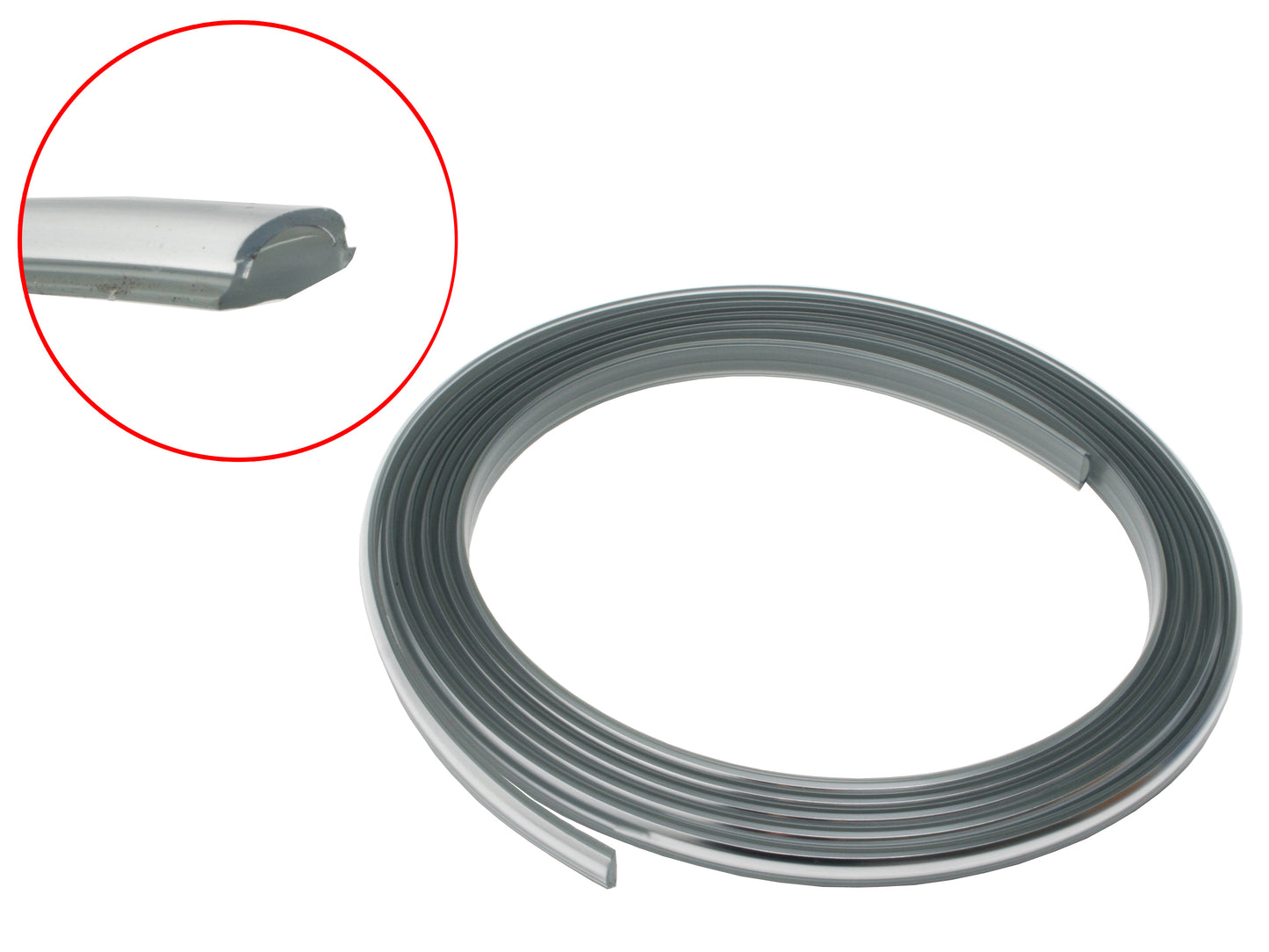 Holden Commodore FRONT Windscreen Locking Strip Chrome VB VC VH mould Mylar - RLS151