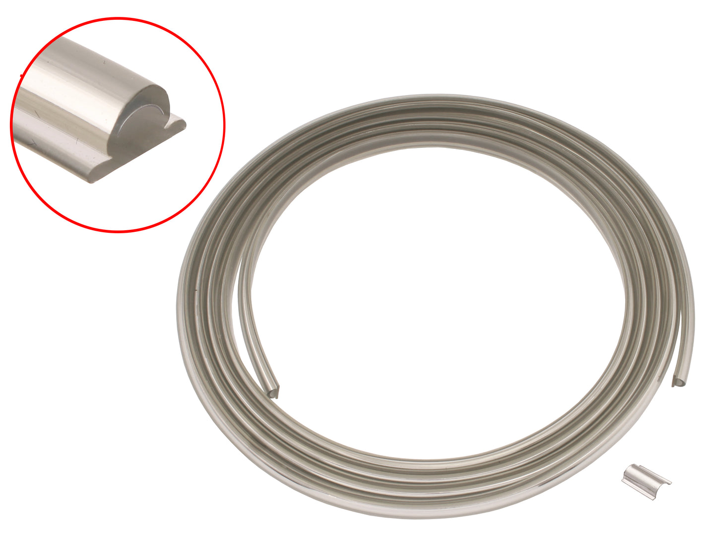 Holden Windscreen Locking Strip REAR Chrome Commodore VB VC VH VK WAGON Mylar - RLS153