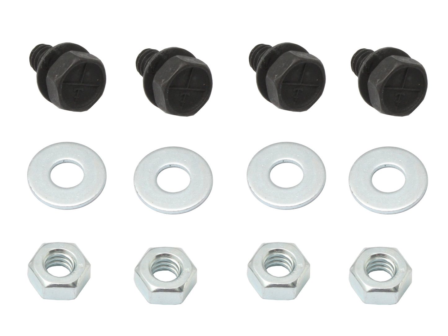 Holden Radiator Mounting Nut + Bolt Kit HJ HX WITH Exhaust Emission mount fit - RMK1004A