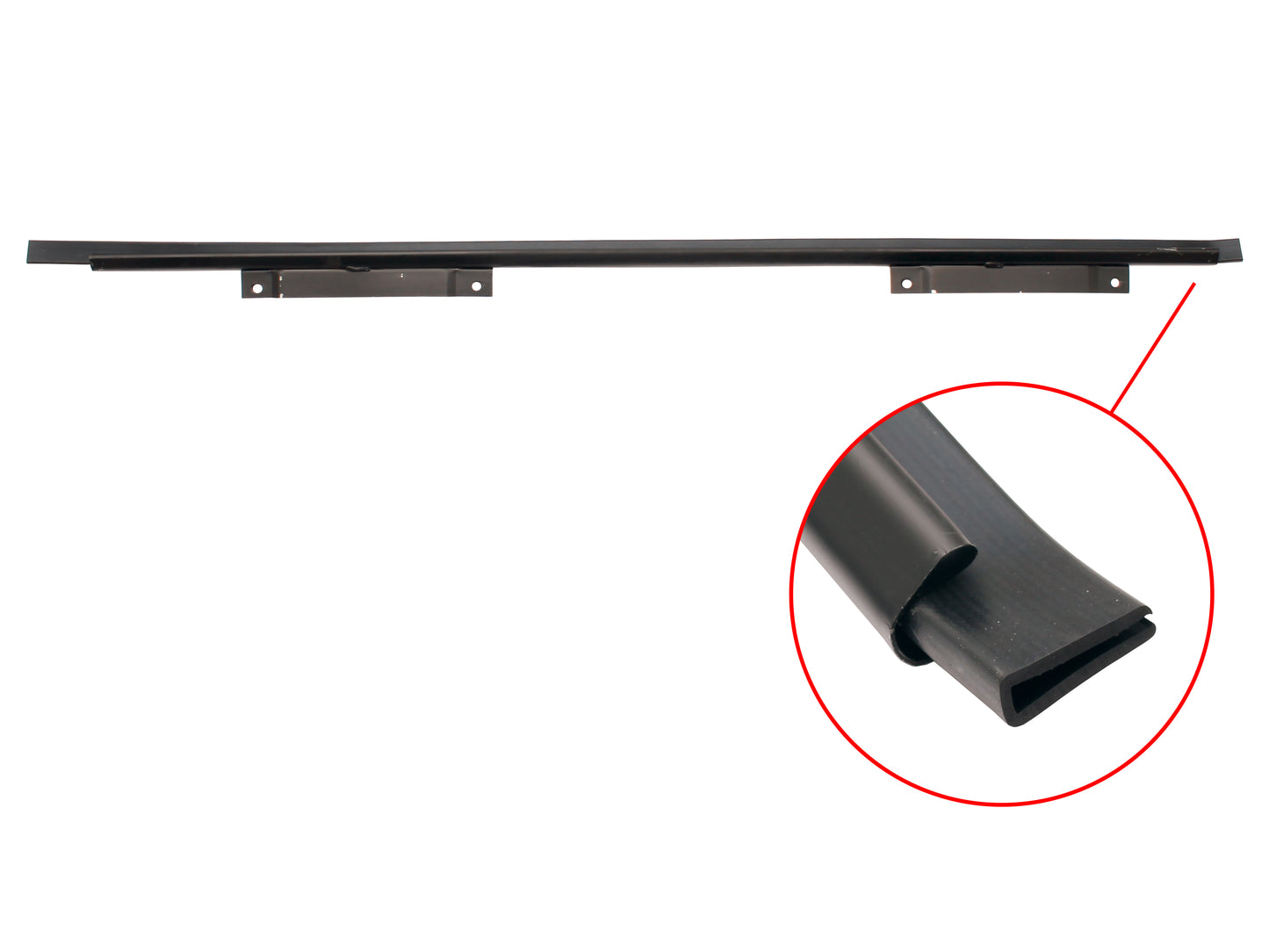 Ford Tailgate Glass Lifter Channel XR XT XW XY Wagon Includes Seal window - RP181