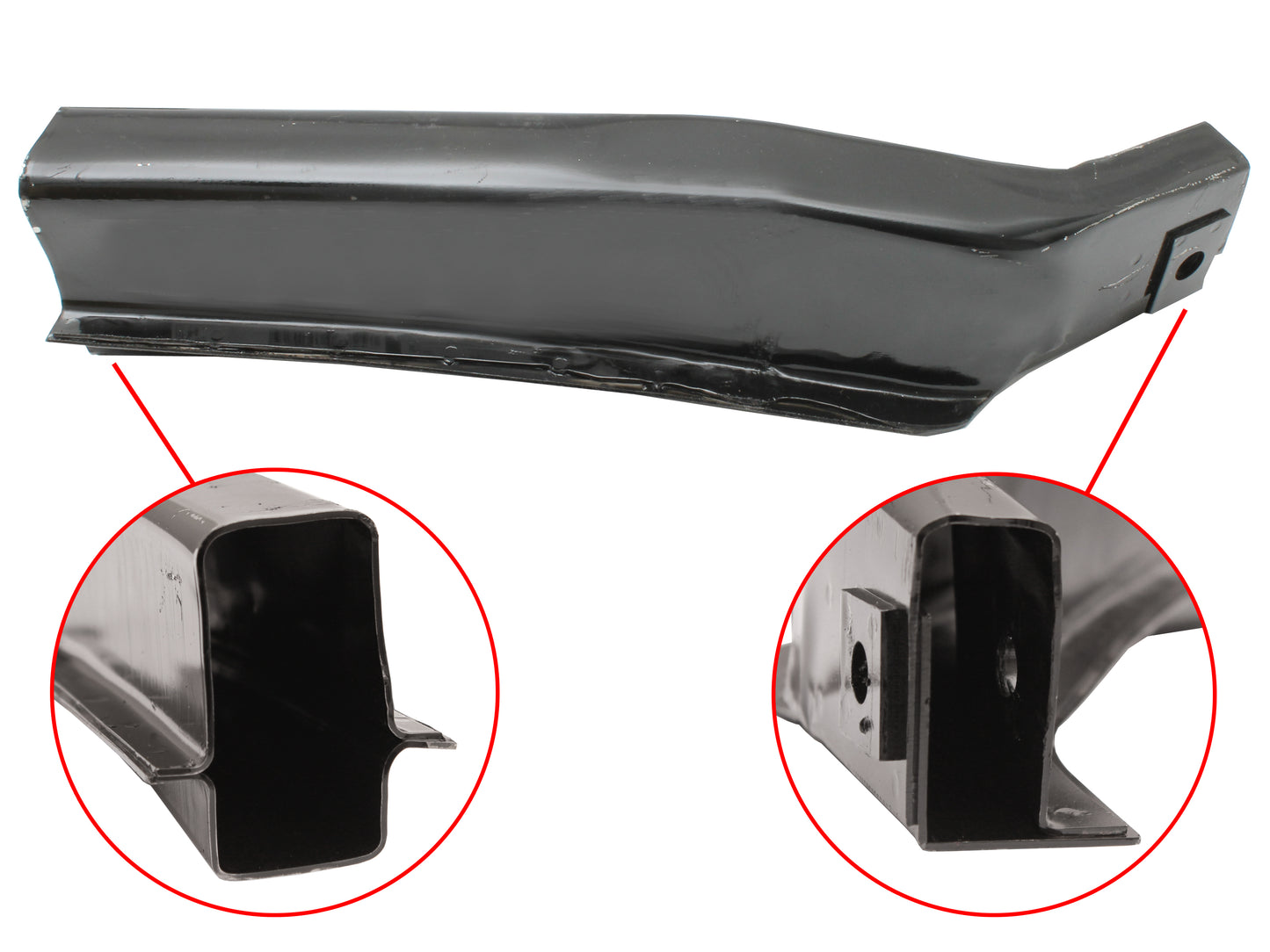Holden Outer Subframe Rust Repair Panel Section RIGHT HK HT HG Dogleg leg chassis - RP84