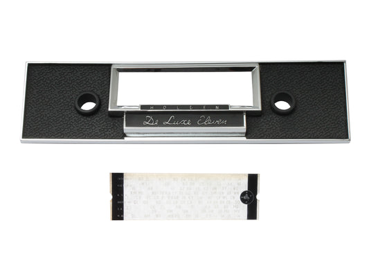Radio Fascia Kit (Manual Tuning) Holden HK HT HG - RR1001