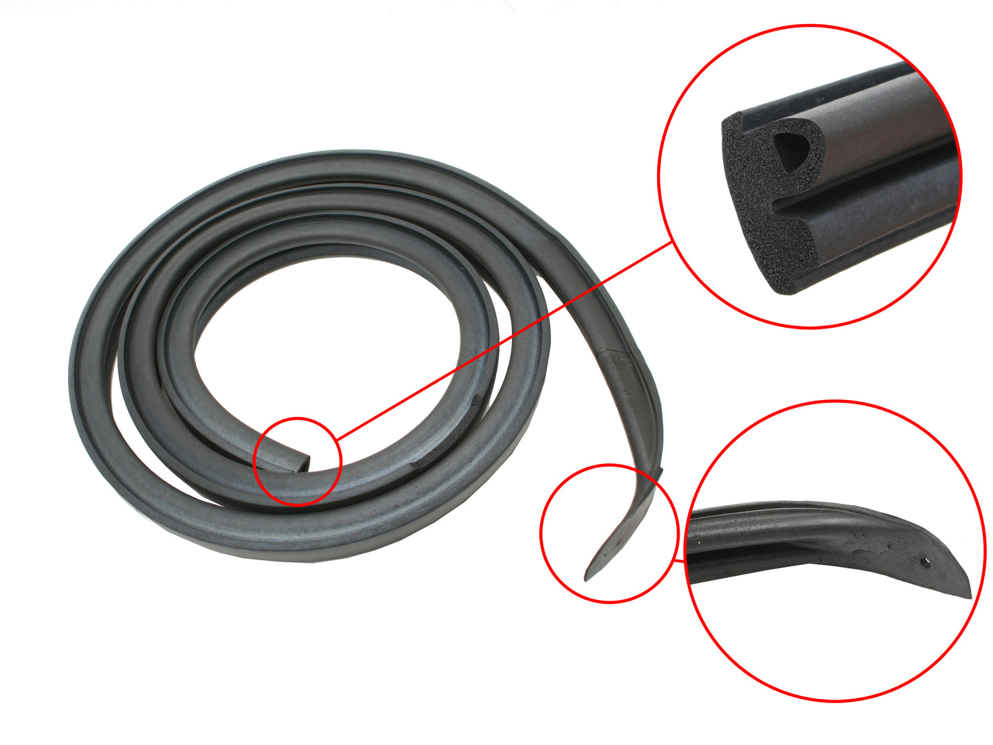 Holden Monaro Roof Rail Seal LEFT HQ HJ HX Coupe GTS  rubber  top - RRRS103