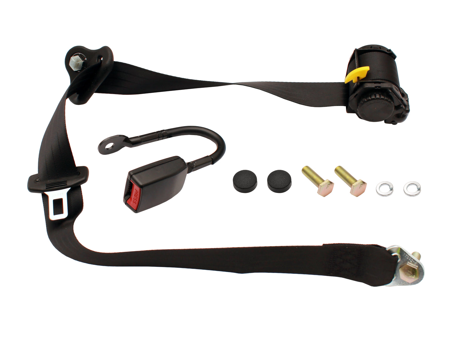 Inertia Seat Belt (Black - Front LH Bucket Seat) Holden VN VP Commodore - SB1121