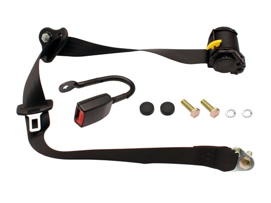 Inertia Seat Belt (Black - Front LH Bucket Seat) Holden VN VP Commodore - SB1121