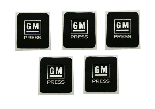 Seat Belt Button Decal Kit “GM Press” Holden (5) - SBD1000