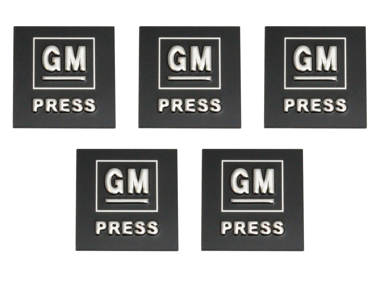 Seat Belt Button Decal Kit "GM Press" Holden LC LJ SA Build (5) - SBD1004