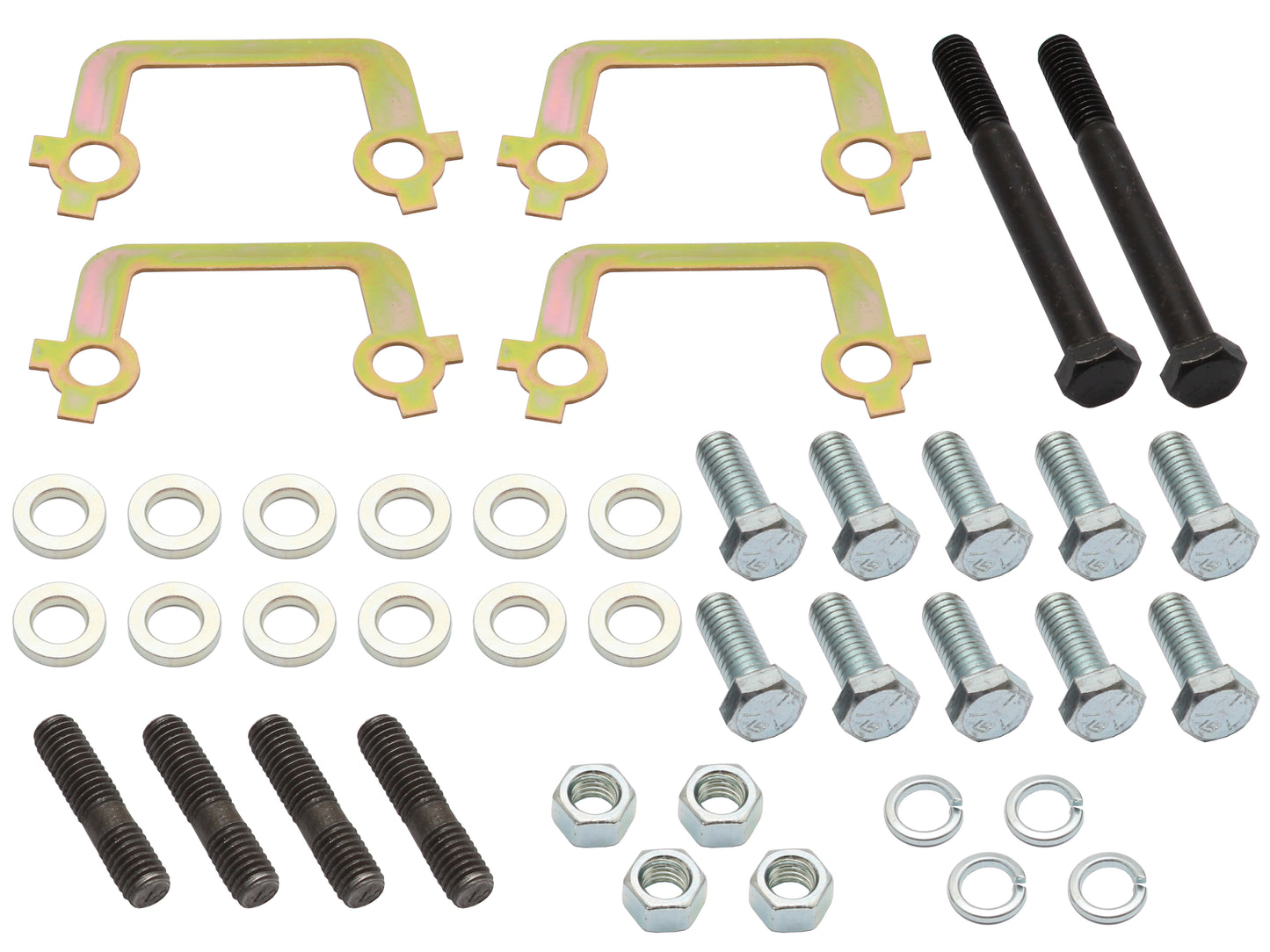 Holden Exhaust Manifold Lock Tab +Bolt + Stud V8 253 308 HT HG HQ - SD1106