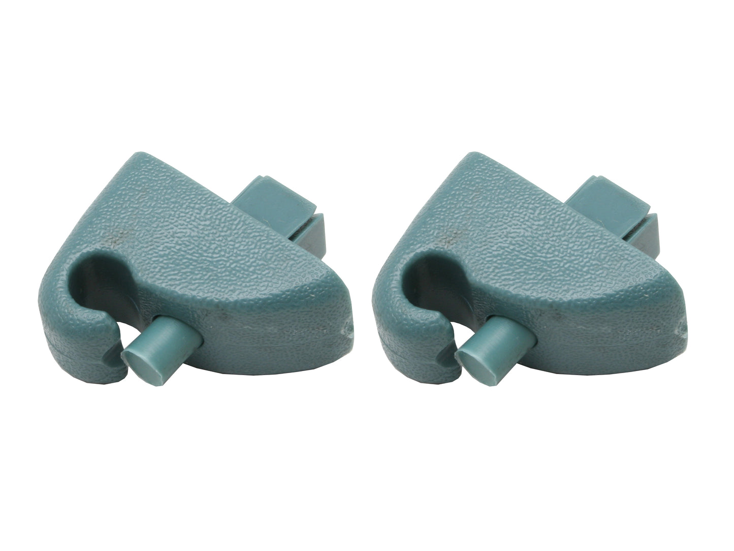 Holden Commodore Sunvisor Bracket x2 CERULEAN (blue aqua) VB VC VH VK VL clip - SK1101