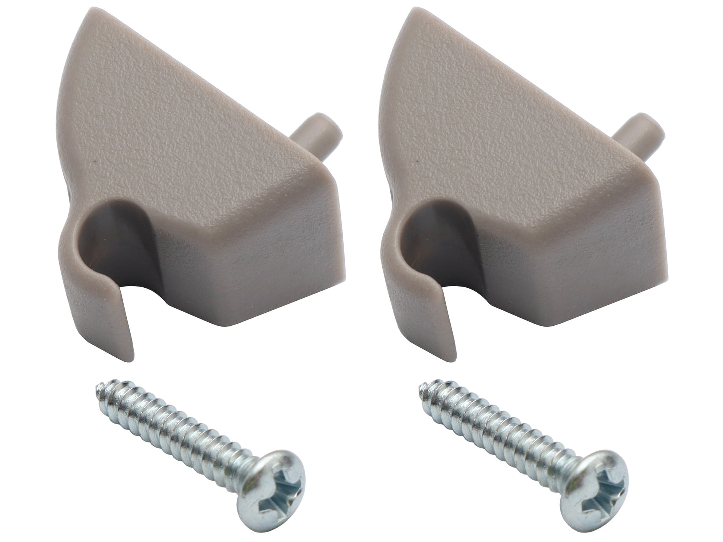 Holden Commodore Sunvisor Bracket Kit PAIR Grey VN VG VQ VP VR VS sun visor - SK1105