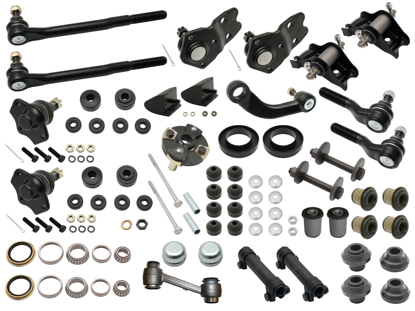 Front Suspension & Steering Kit (Power Steering) Ford Early XD - SKXD2