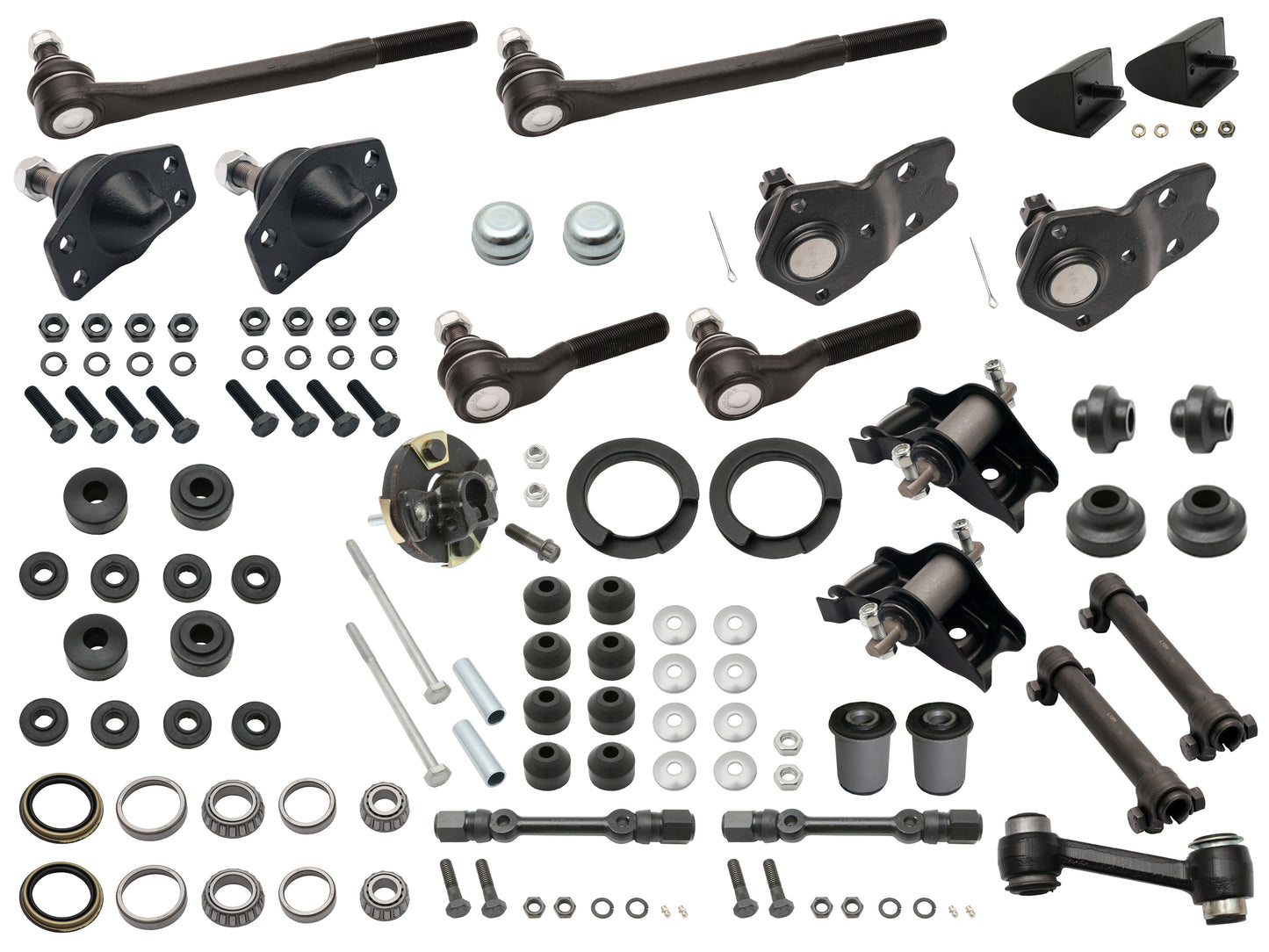Front Suspension & Steering Kit (Power Steering) Ford XT Early XW - SKXW2