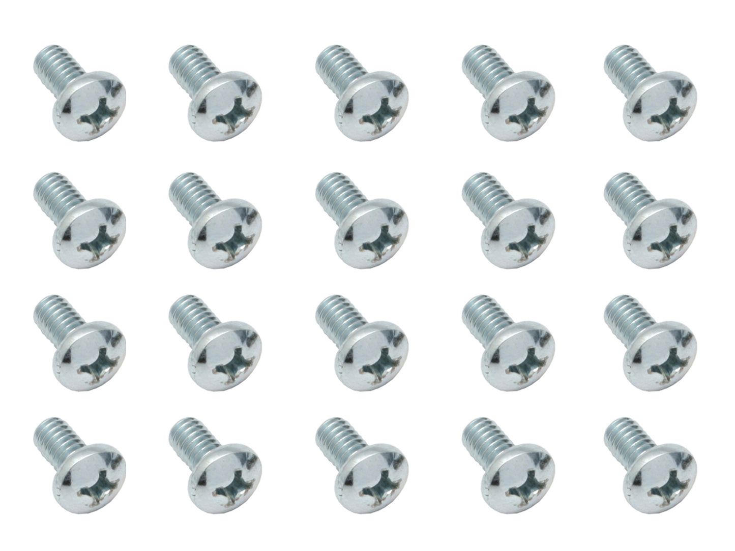 Universal Screw Pack x20 - 1/4" x 1/2" Pan BSW - SM0001