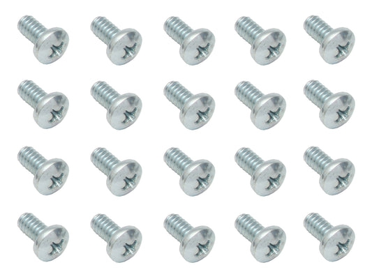 Universal Screw Pack 1/4" x 3/4" BSW Phillips Pan Head 20pcs - SM0002
