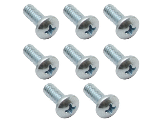 Universal Screw Pack Phillips Pan Head 10-24 X 1/2" CR ZP Zinc 10pcs - SM0008