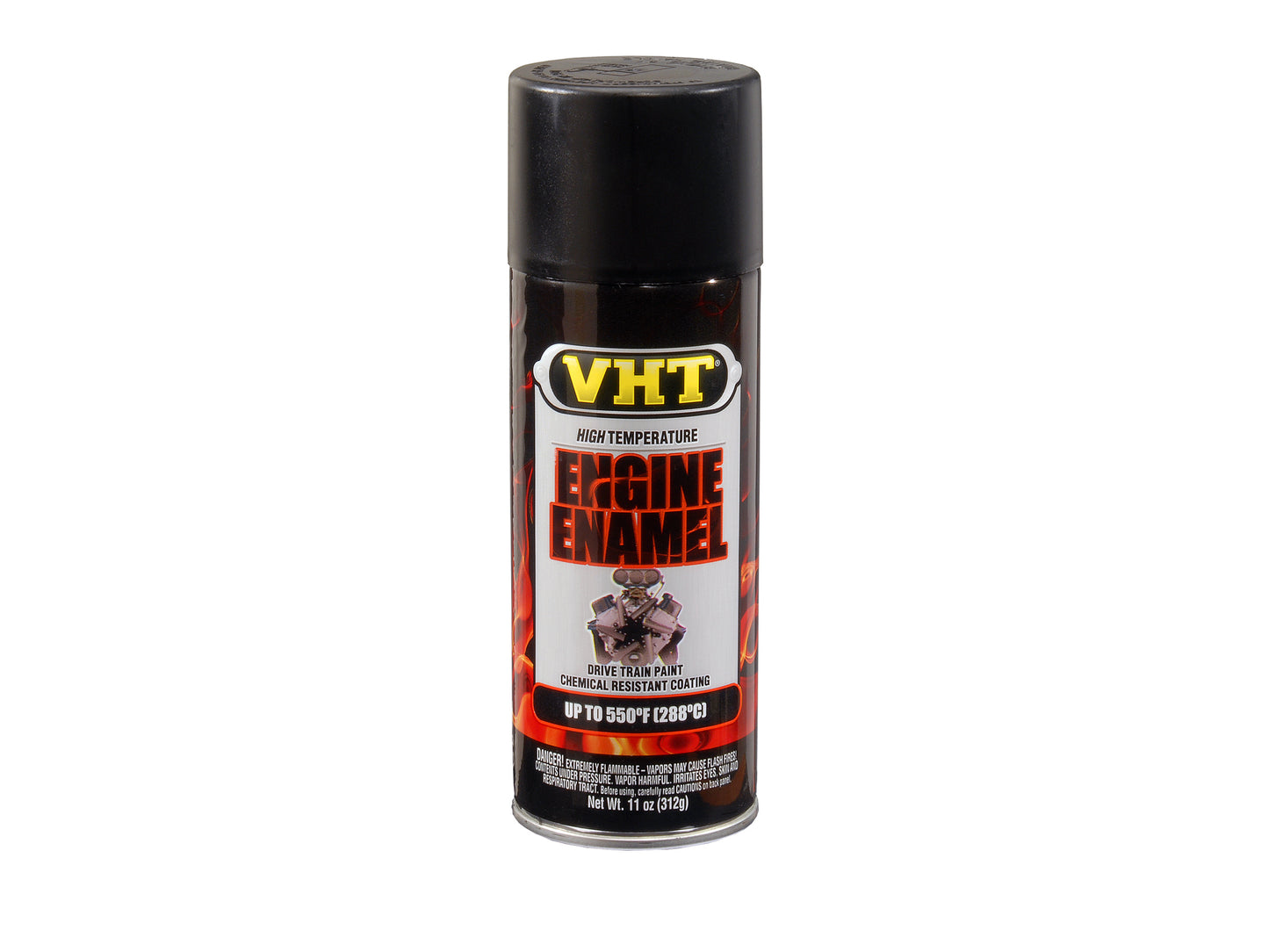 VHT High Temperature Spray Paint ENGINE ENAMEL FLAT BLACK starter diff - SP130
