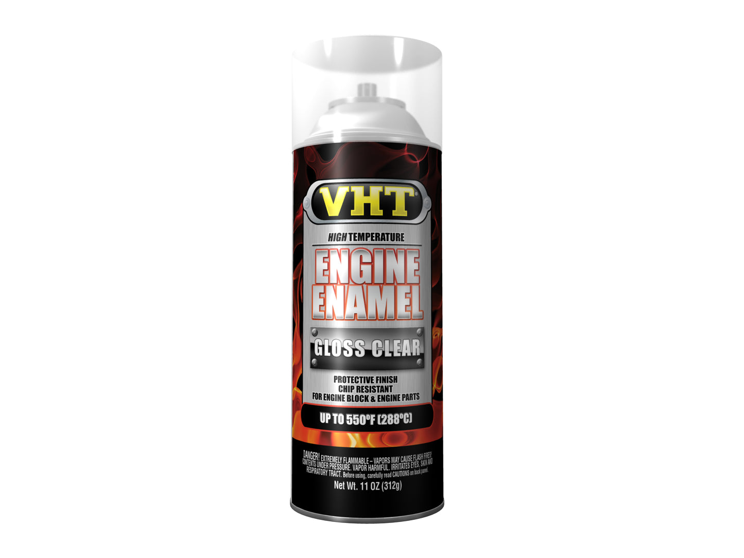 VHT High Temperature Spray Paint ENGINE ENAMEL CLEAR GLOSS starter diff - SP145