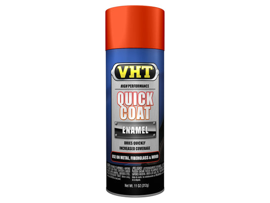 VHT Enamel Spray Paint QUICK COAT Premium Interior Exterior Enamel BRIGHT ORANGE - SP503
