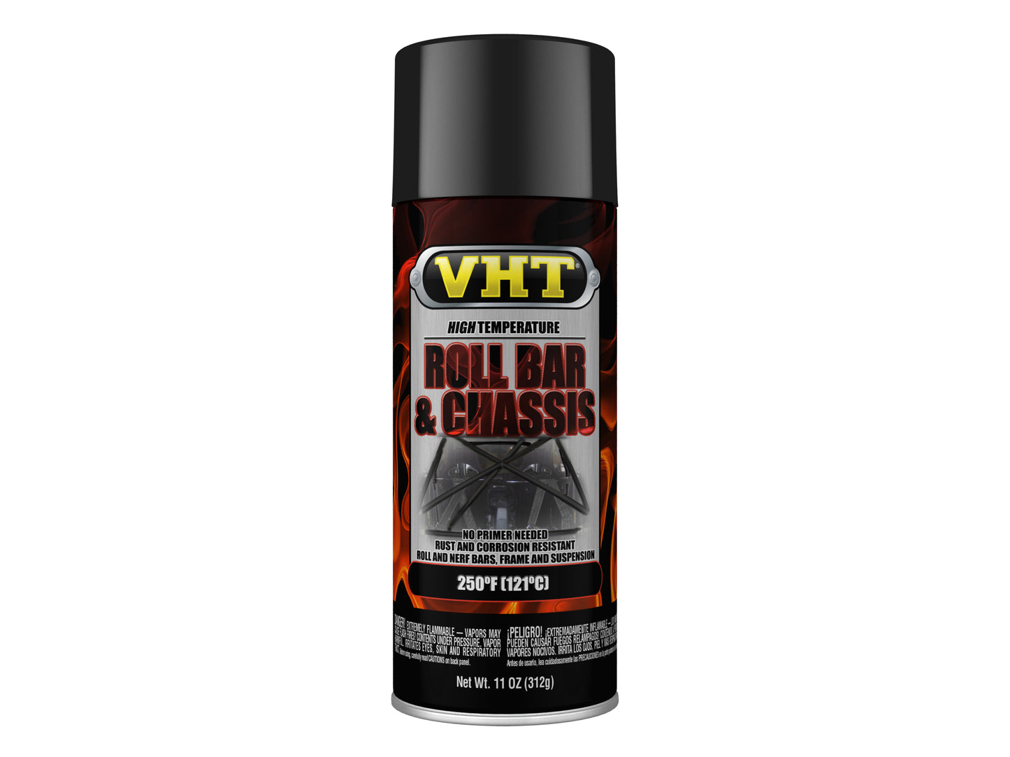 VHT High Temperature Spray Paint ROLL BAR + CHASSIS GLOSS BLACK rollbar - SP670