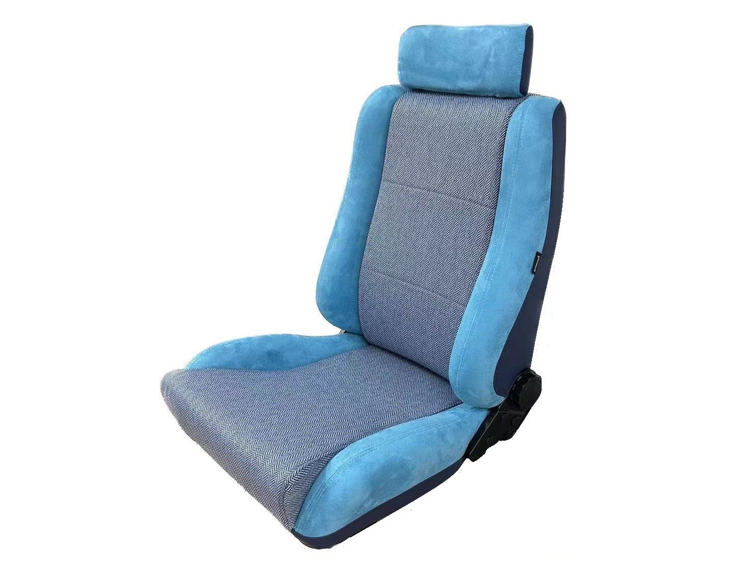 Autotecnica Sport Seat (Blue Combination) Lumbar Support & Twin Adjuster - SP88BBS