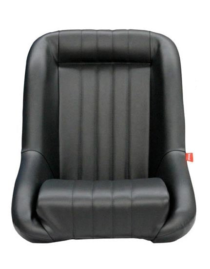 Autotecnica Low Back Seat (Black PU Leather) Included Seat Slider - SS25