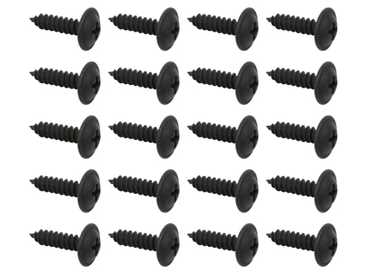 Universal Self Tapper Screw Phillips Mush Head 11.1mm Dia X 18.6mm O/A 20pcs - ST0008