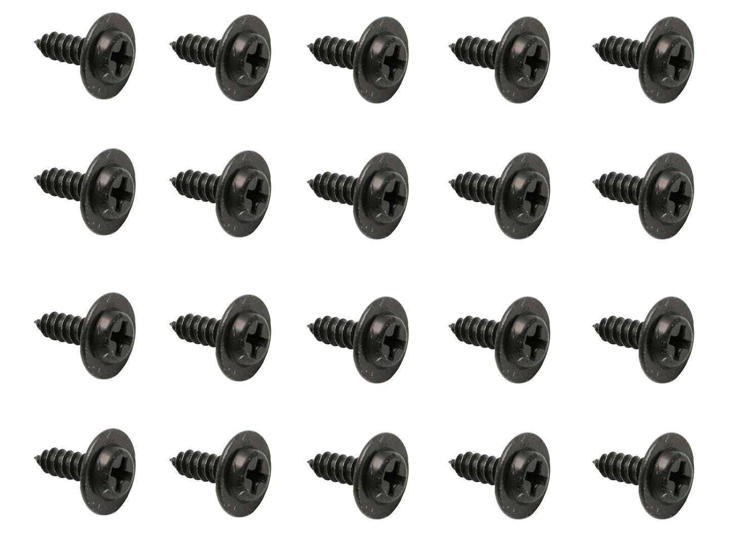 Universal Self Tapper Screw Phillips Mush Head 12.2mm Dia X 14.4mm O/A 20pcs - ST0012