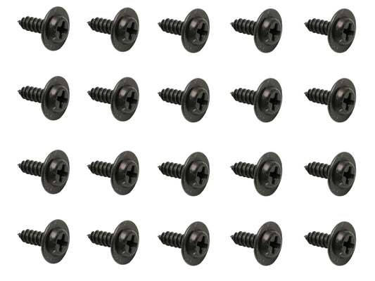 Universal Self Tapper Screw Phillips Mush Head 12.2mm Dia X 14.4mm O/A 20pcs - ST0012