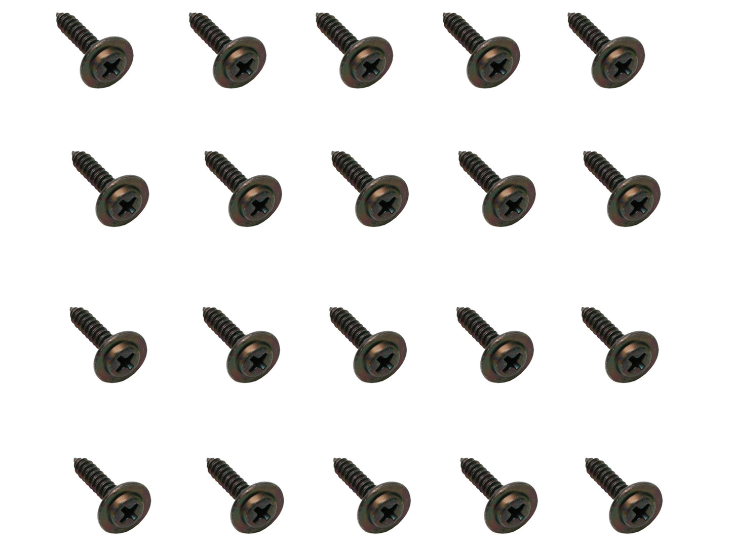 Universal Self Tapper Screw Phillips Mush Head 11.7mm Dia X 21.2mm O/A 20pcs - ST0013