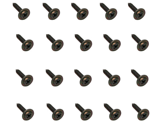Universal Self Tapper Screw Phillips Mush Head 11.7mm Dia X 21.2mm O/A 20pcs - ST0013