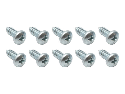 Universal Self Tapper Screw Pan Head Phillips Self Tapper 10-16 X 1/2" 8pcs - ST0039