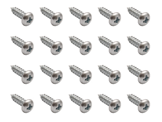 Universal Self Tapper Screw Pan Head 161755 X 20pcs Zinc - ST0049