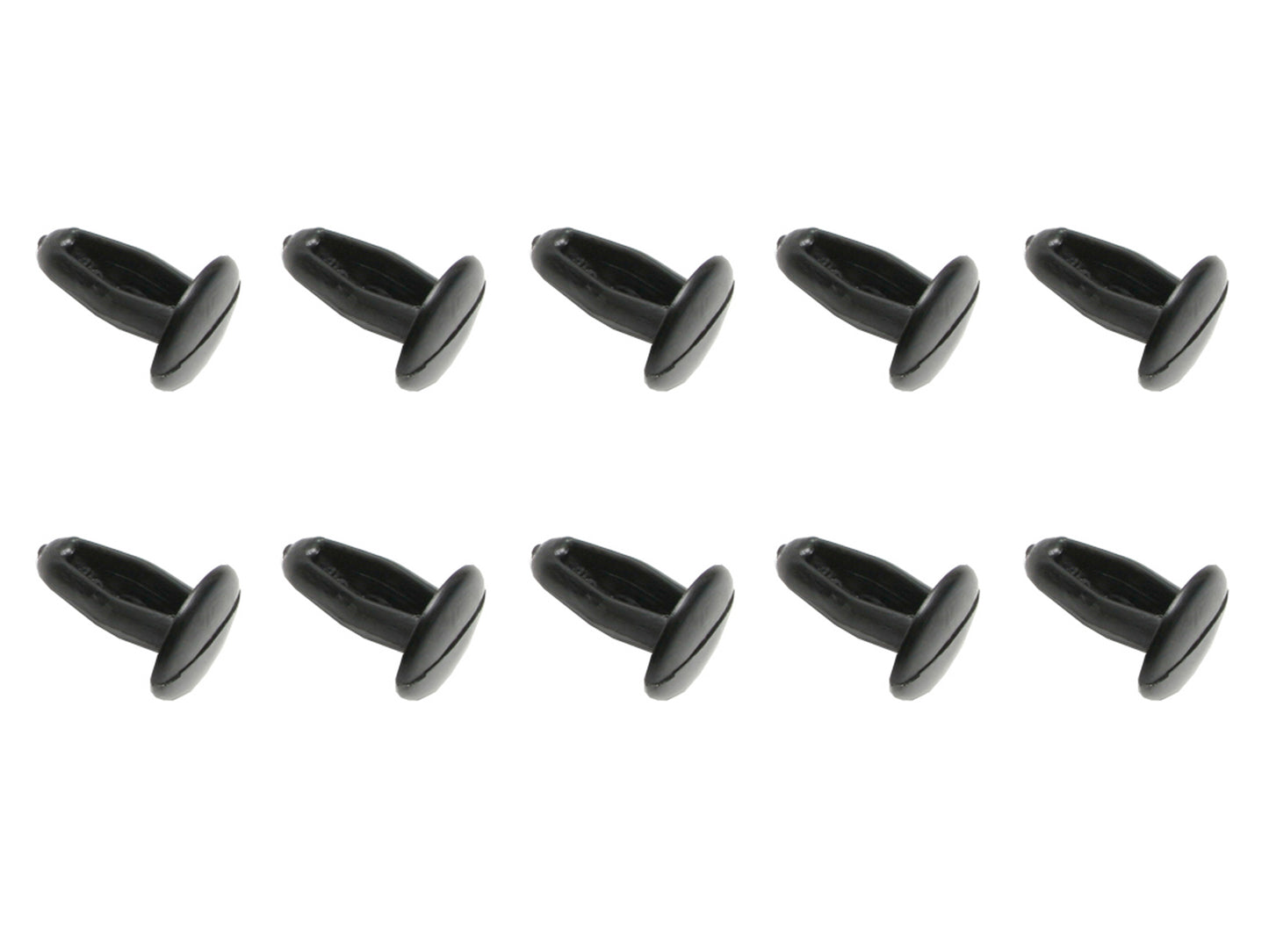 Universal Trim Button Clip Set x10 Push On Plastic interior mould - TC0003