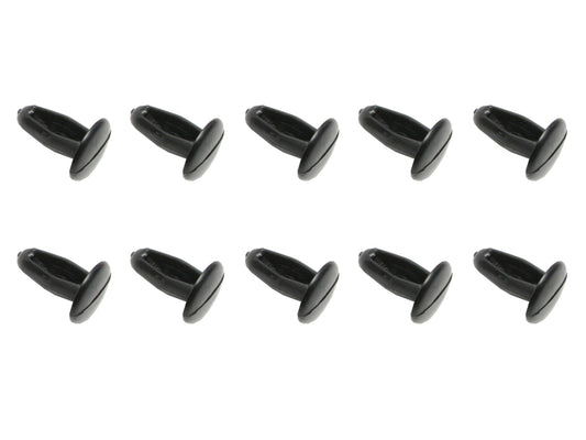 Universal Trim Button Clip Set x10 Push On Plastic interior mould - TC0003