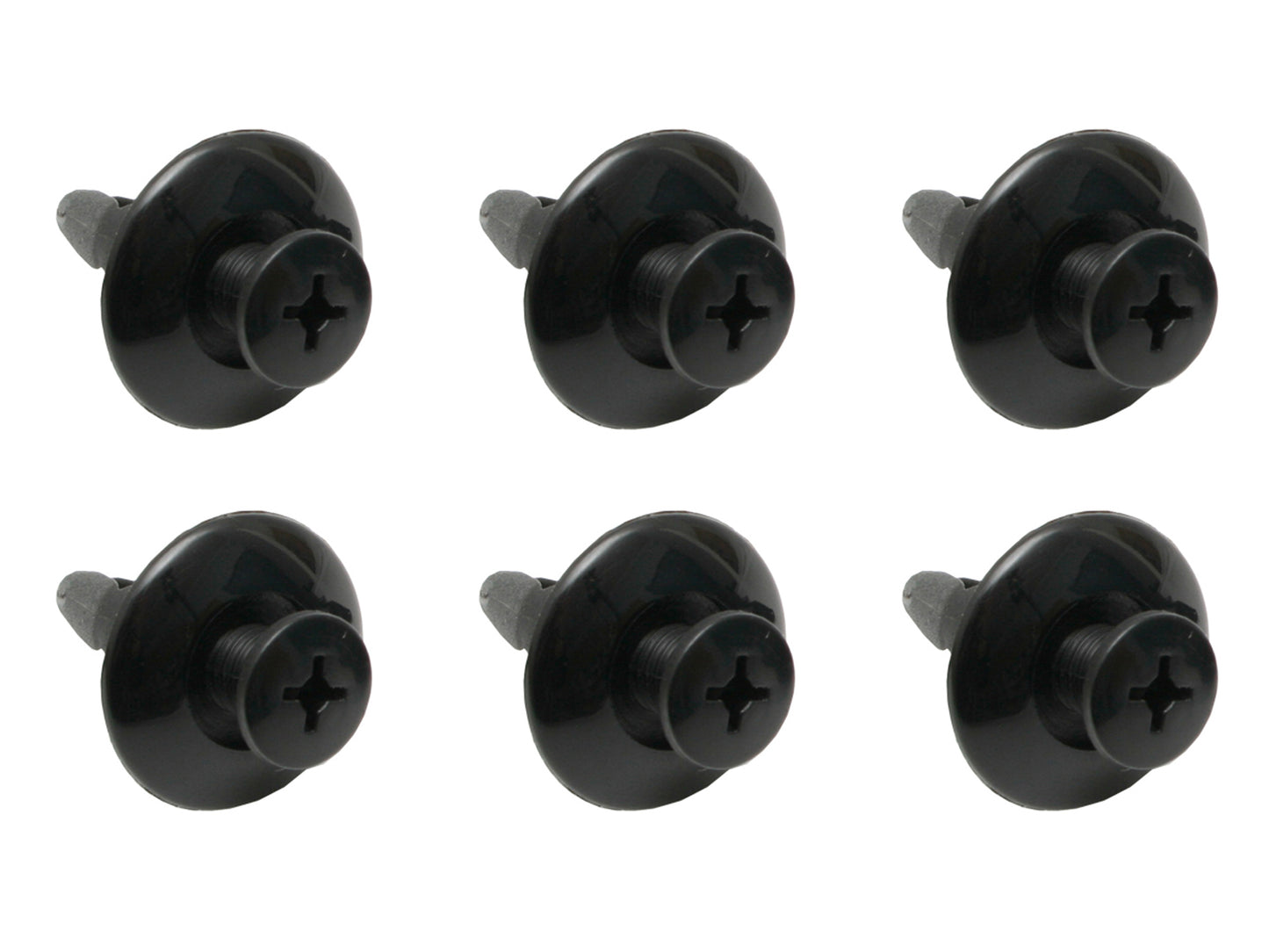 Universal Finishing Scrivet Clip Set x6 8mm nut bolt screw panel trim interior - TC0004