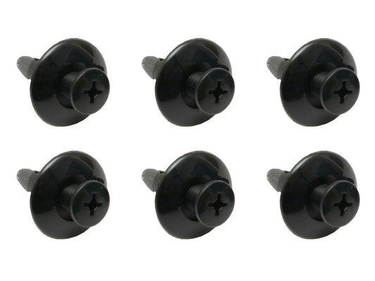Universal Finishing Scrivet Clip Set x6 8mm nut bolt screw panel trim interior - TC0004