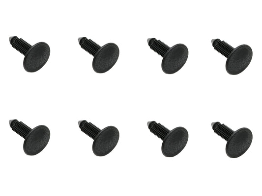 Commodore VL VN +Universal Xmas Tree Clip 20mm Dia X 27mm O/A Black 8 Pcs - TC0005