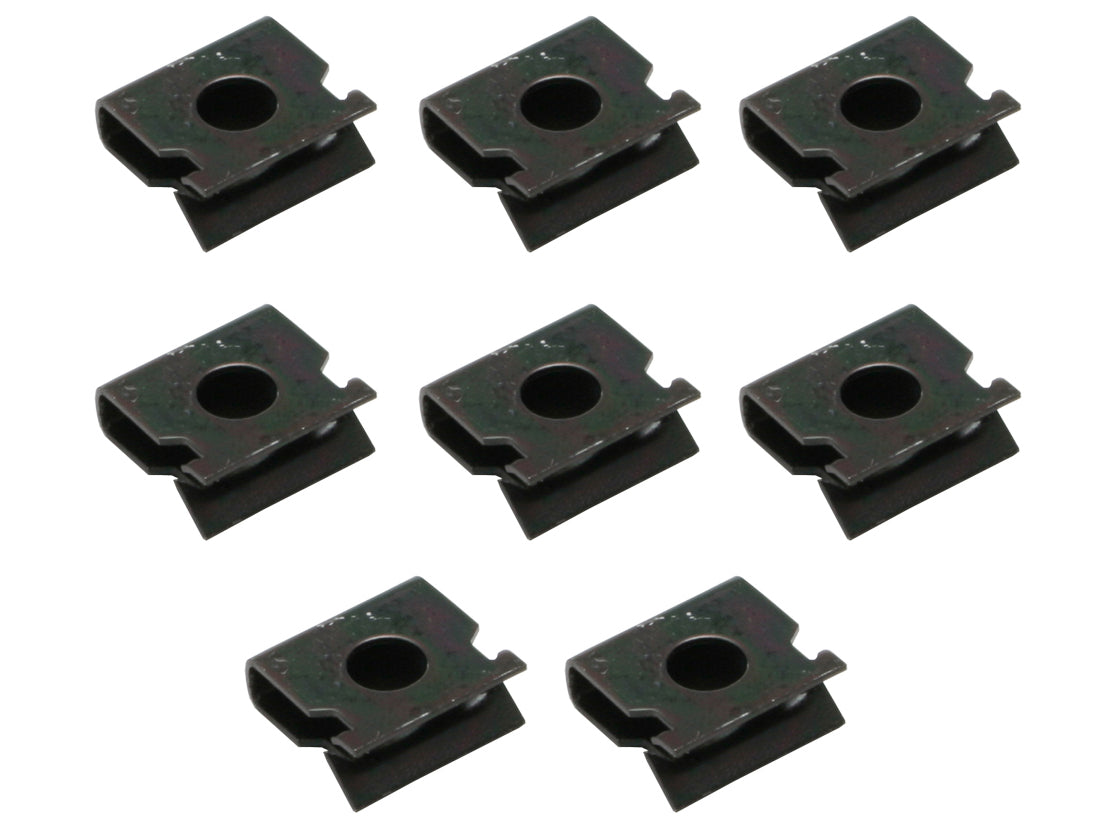 Universal Edge Trim Retainer Clip Set 3mm Gap 8 Pcs - TC0017