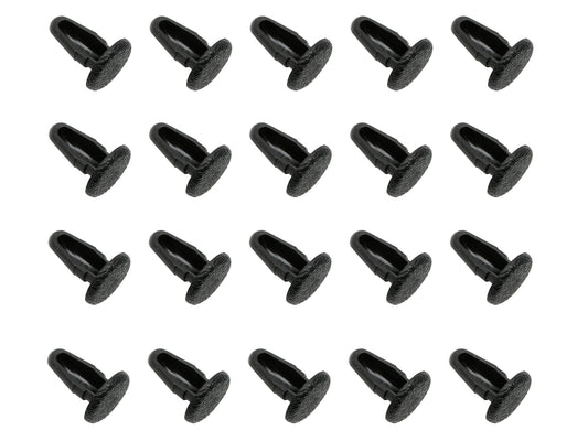 Holden Clip Set Front Seat Rear Panel BLACK HQ HJ HX HZ Torana LC LJ LH LX - TC1001