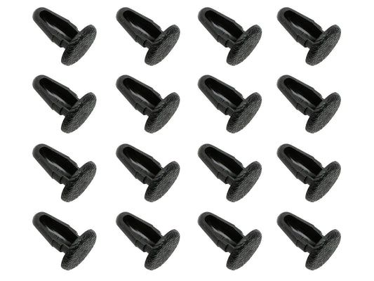 Holden Rear 1/4 Qtr Panel Trim Retaining Clips BLACK x16 HK HT HG Wagon quarter - TC1004