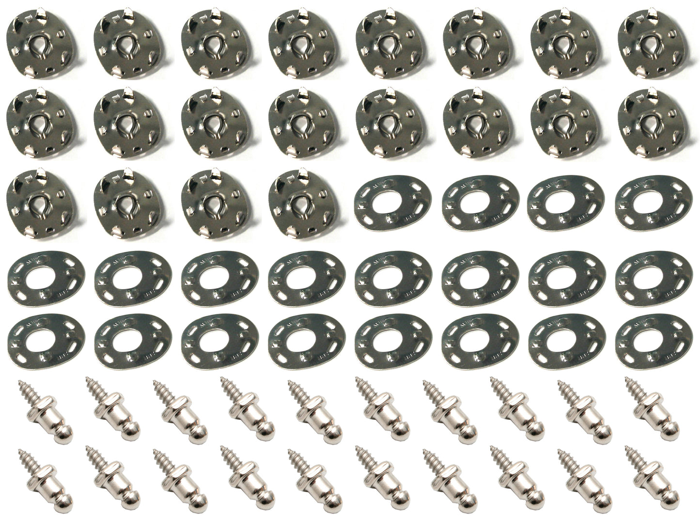Holden / Ford Ute Tonneau Tarp Attachment Clip Stud Kit - TC1006