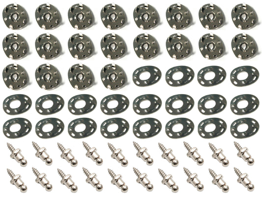 Holden / Ford Ute Tonneau Tarp Attachment Clip Stud Kit - TC1006