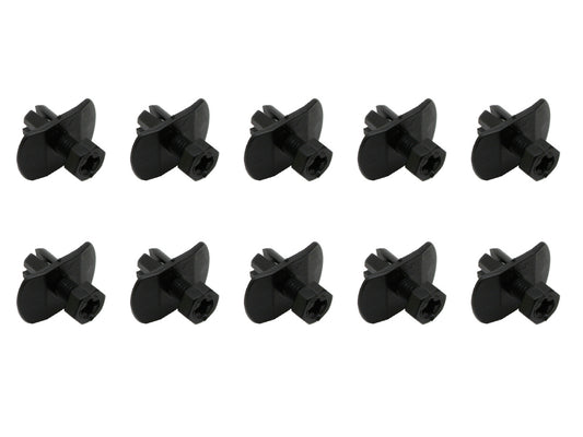 Holden Commodore Inner Guard Liner Retainer Clip Set x10 VN VP VR VS trim fender - TC1020