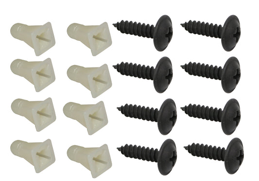 Holden Screw + Screw Socket / Grommet x16pcs Commodore VT VX VY VZ VE - TC1027