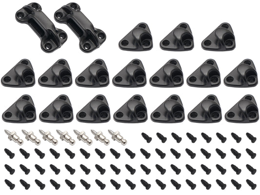 Ford Tonneau Cover Tarp Clip Hook Pin Kit XT XW XY XA XB XC XD XE XF XG XH Ute Tailgate - TC2002