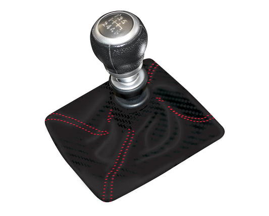 TFI Universal Shift Boot (Black w/ Red Stitch) - TFI-6286